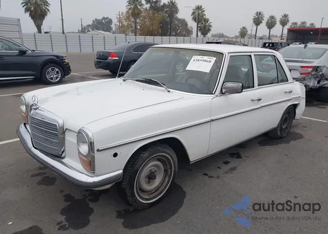 1974 Mercedes 240D from USA, damaged, VIN 11511710050133